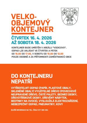 Velkoobjemový kontejner 